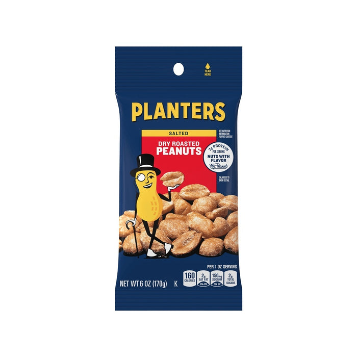 Planters Dry Rst Pnut Peg Bag 6 oz Single Bag — verified sold-quantity product image