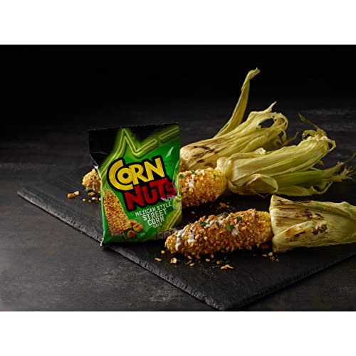 CORN NUTS Mexican Street Corn Crunchy Corn Kernels 4 Ounce Bag (12-Pack)