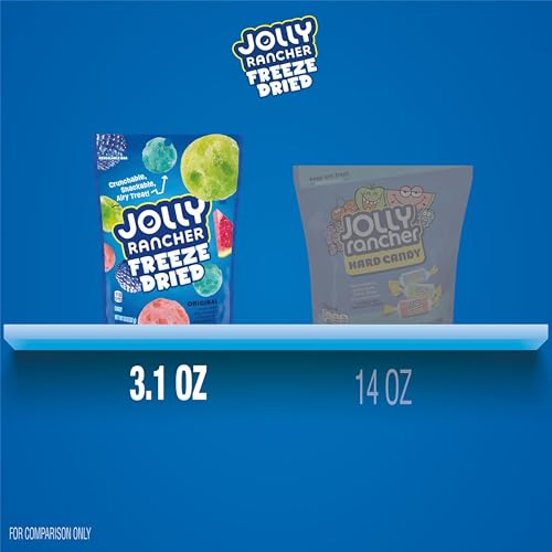 Jolly Rancher Freeze Dried Fruit Flavored Candy 3.1 oz Wholesale Bags