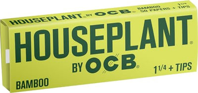 Houseplant® by OCB® Bamboo 1 1/4 Rolling Papers + Tips