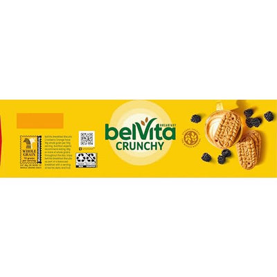 belVita Cranberry Orange Breakfast Biscuits, 8 Packs (4 Biscuits Per Pack)