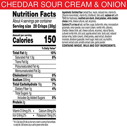 Cheez-It It Snapd Chd Sr Crm 2.2 oz 6 Per Case