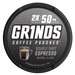 Grinds Espresso Tobacco-Free Nicotine Pouches 18-Count Wholesale Pack