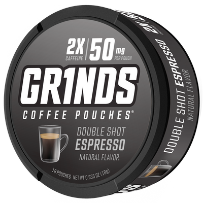 Grinds Black Coffee Dbl Espresso 5 Per Box