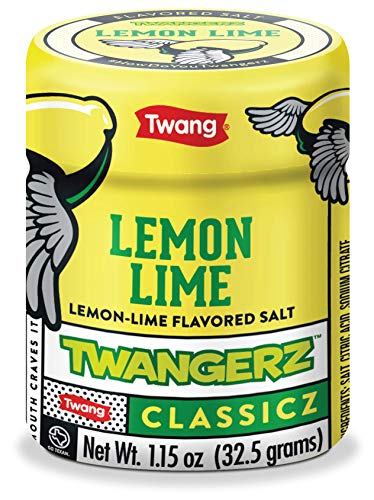 Twang Shaker Lemon Lime 1.15 oz 10 Per Box