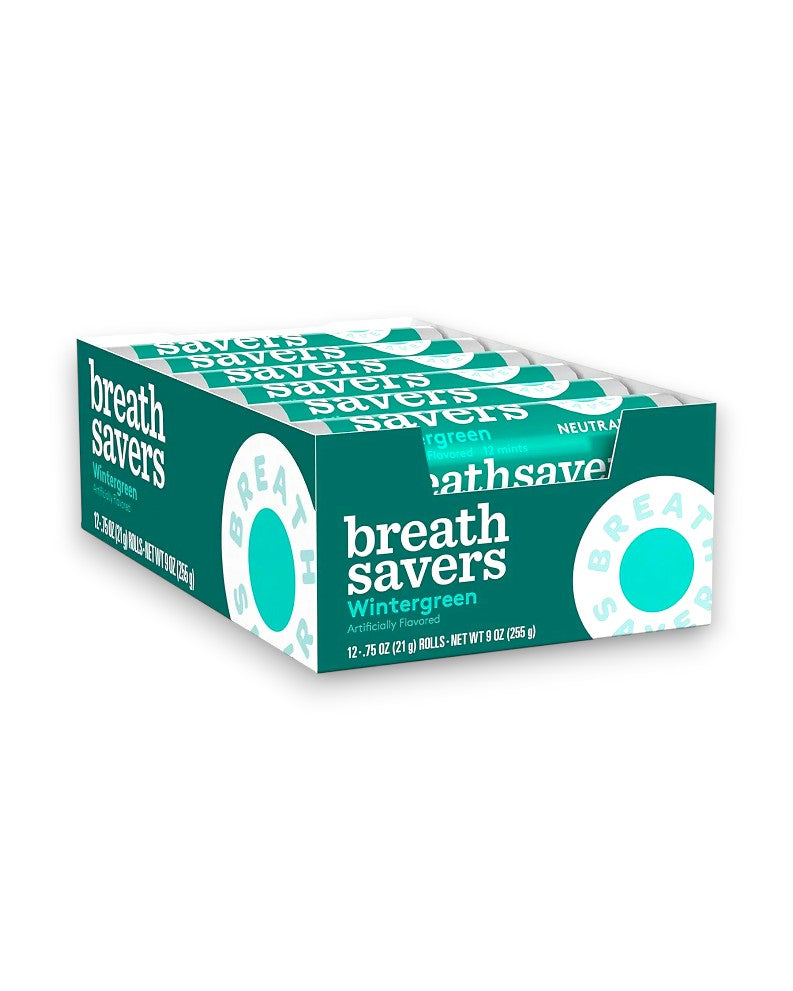 Breathsaver Wintergreen Boxes 12ct