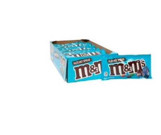 M&M's Hazelnut Spread Chocolate Candy 1.35 oz - 24 count box (owned Topicz product photo, SKU 466656)