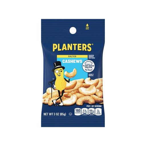 Planters Salt Cashew Peg Bag 3 oz Single Bag — verified sold-quantity product image