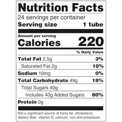 Skittles Original Share Size Mega Tube, 1.9 Oz Each, 24-Pack (Total 45.6 Oz)