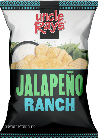 Uncle Ray's Jalapeno Ranch Chips, 2.29 oz (Pack of 12)