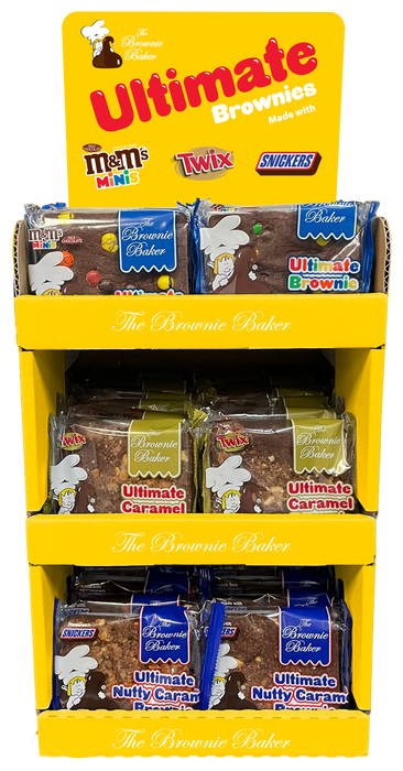 The Brownie Baker Assorted Brownies 4 oz 42-Pack Wholesale Display