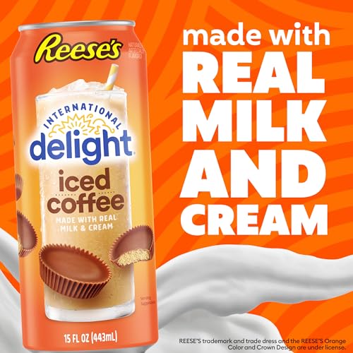 Int D Iced Coffee Reeses Pnt Btr 15 oz 12 Per Case