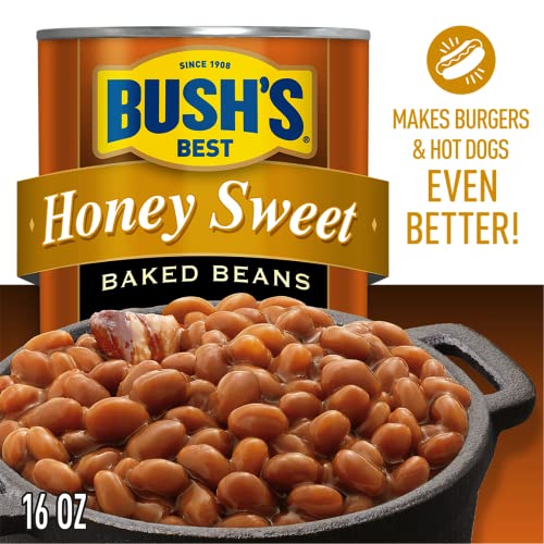 Bush's Best Honey Baked Beans 16 oz Can