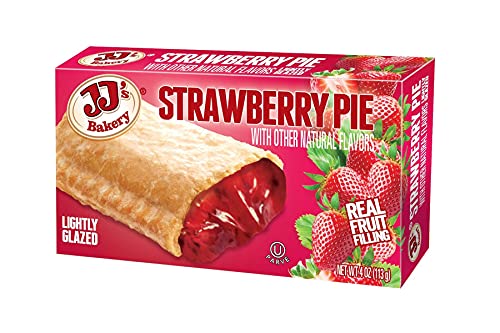 JJ's Bakery Strawberry Snack Pies 4 oz 12-Pack Wholesale