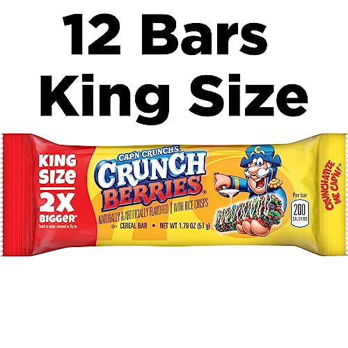 Cap N Crnch Brry Treat Bar King 1.79z 12 Per Box