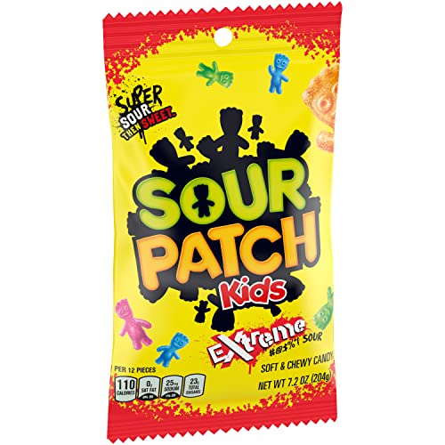 Sour Patch Extreme Peg Bag 7.2 oz Single Bag