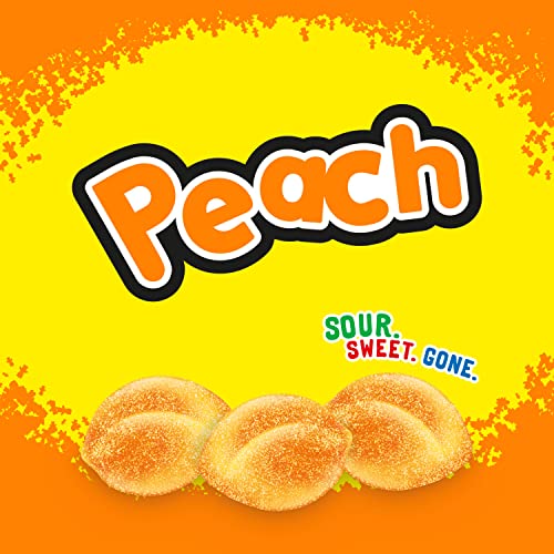 Sour Patch Kids Peach Soft and Chewy Candy 8.07oz Bags 12-Pack Wholesale