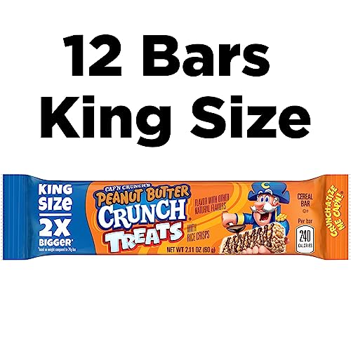 Cap N Crnch Pbtr Treat Bar King 1.79z 12 Per Box