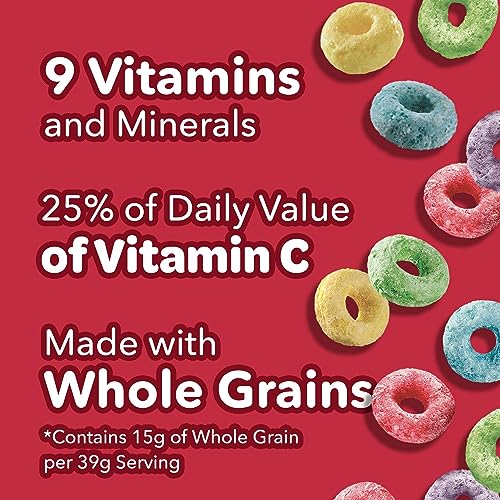 Kellogg's Froot Loops Breakfast Cereal 8.9 oz Single Box Wholesale
