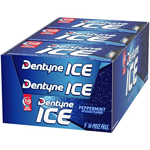 Dentyne Ice Peppermint 9 Per Box