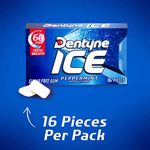 Dentyne Ice Peppermint 9 Per Box