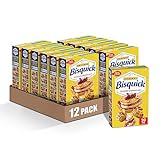 Betty Crocker Bisquick Original Pancake & Baking Mix, 20 oz. (Pack of 12)