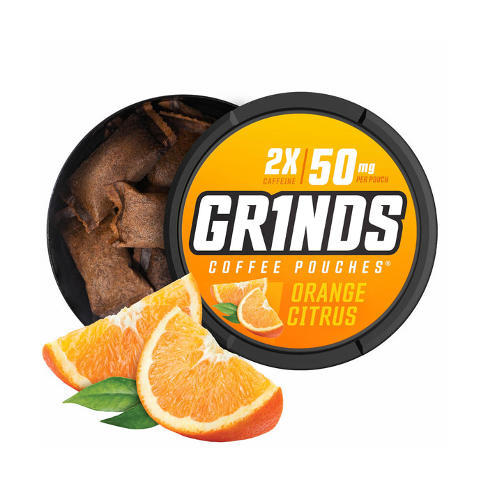 Grinds Orange Citrus 5 Per Box