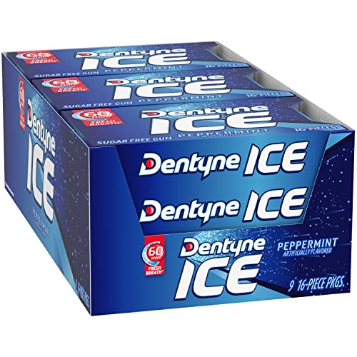 Dentyne Ice Peppermint 9 Per Box