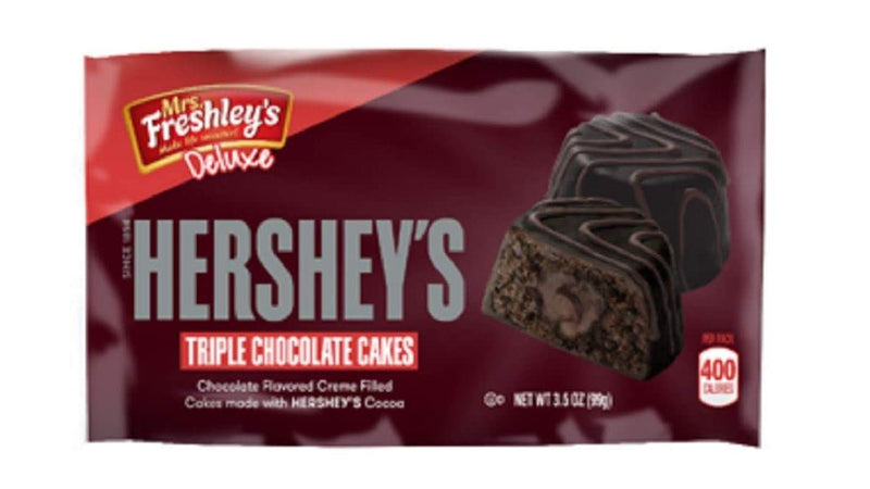 Mrs F Hershey Trpl Choc Cake Frsh 2 Ct 8 Per Box