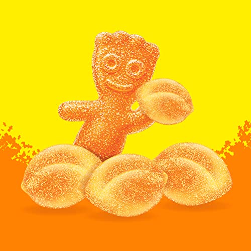 Sour Patch Kids Peach Soft and Chewy Candy 8.07oz Bags 12-Pack Wholesale