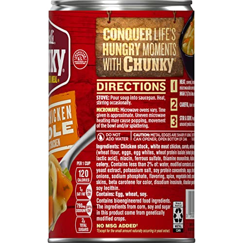 Campbell's Chunky Chicken Noodle Soup 19 oz Can