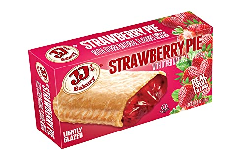 JJ's Bakery Strawberry Snack Pies 4 oz 12-Pack Wholesale