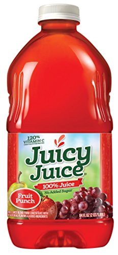 Juicy Juice Punch,100% Juice, 64 Ounce (Pack of 8)