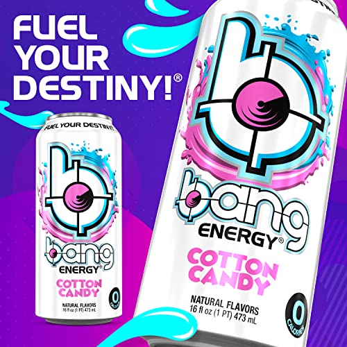 Bang Cotton Candy 16 Fl Oz (12 Count) Wholesale