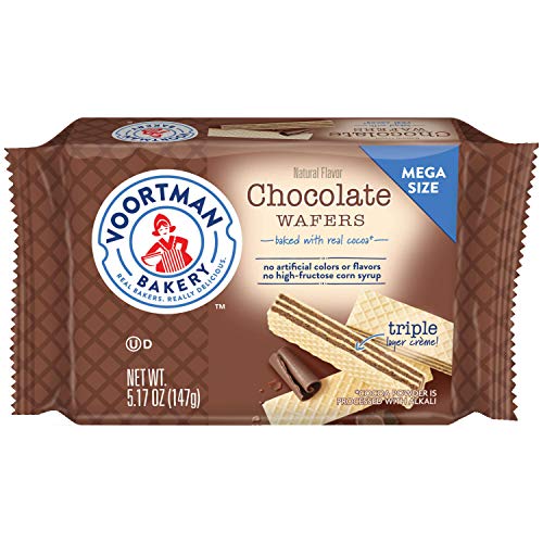 Voortman Chocolt Wafers 10ct 9 Per Box