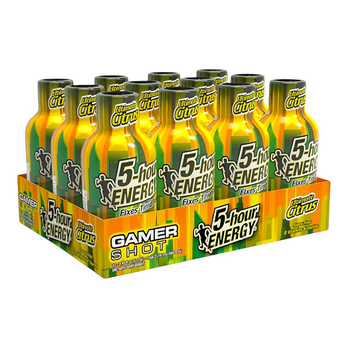 5 Hour Energy Extra Citrus (Pack of 12)