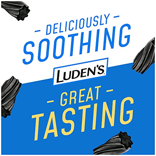 Ludens Honey Licorice Cough & Throat Drops, Menthol Lozenge/Oral Anesthetic, 30-Count per Pack, 12-Pack Wholesale