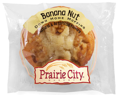 Prairie City Bakery Banana Nut Monster Muffin, 6 Ounce (Pack of 6)