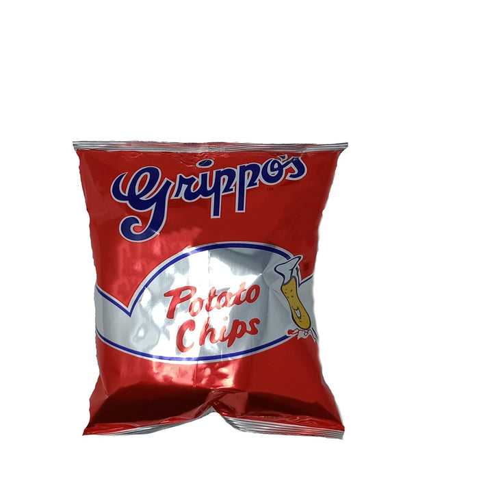Grippo's Plain potato chips 2.75 oz bag pre-priced $2.29
