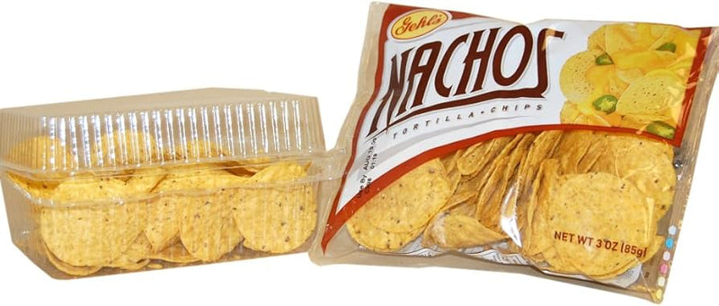 Gehls Tortilla Chip W/ tray 3 oz 30ct