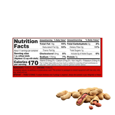 Gurleys Peanut Jumbo Salt In-shell 24 oz