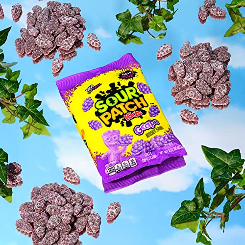 Sour Patch Kids Grape Peg Bag 8 oz Single Bag