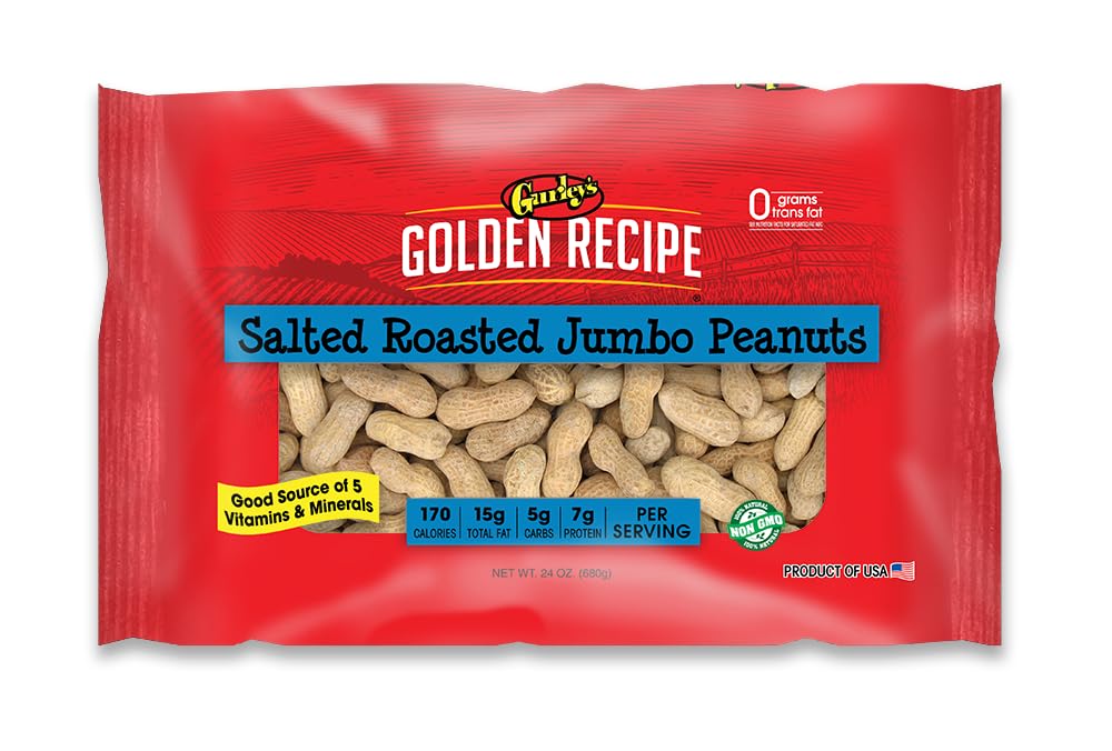Gurleys Peanut Jumbo Salt In-shell 24 oz
