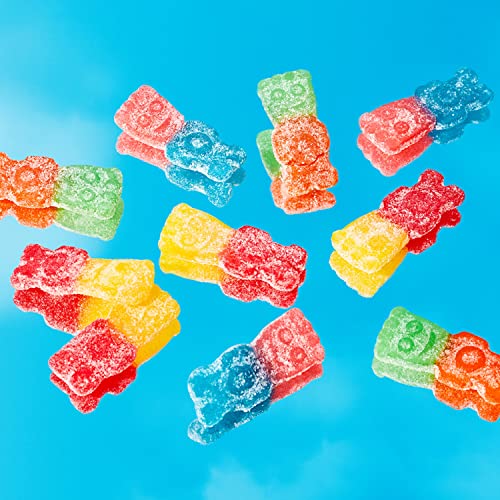 SOUR PATCH KIDS Heads 2 Flavors in 1 Soft & Chewy Candy 8 oz 12-Pack Wholesale
