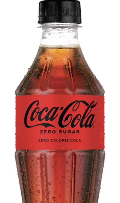 Coca Cola Zero Sugar 20 ounce Soda 24 Count Wholesale