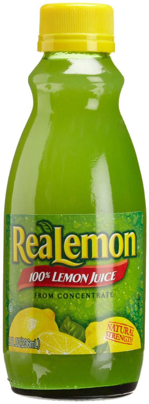 ReaLemon 100% Lemon Juice from Concentrate 8-Ounce Bottles 12-Pack Wholesale