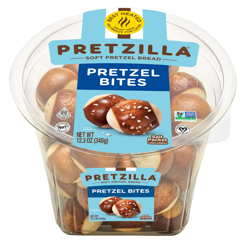Pretzilla Soft Bites Tub Pretzels 12.3 oz 08ct