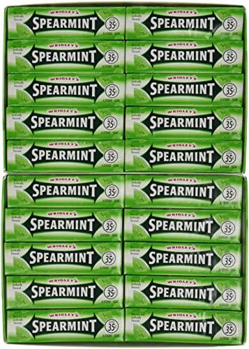 Wrigley's Spearmint Chewing Gum 5-Pack Wholesale Display