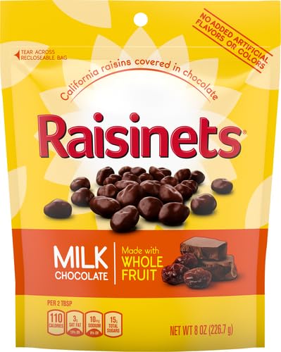 Raisinets Milk Chocolate Covered Raisins - 8oz