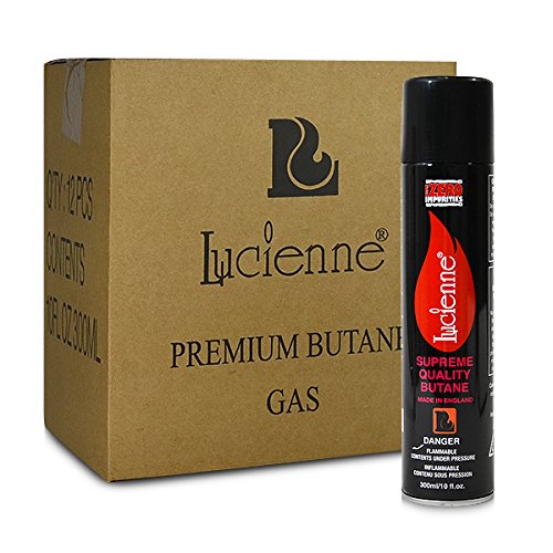Lucienne 300ml 4x Refined Butane Fuel (Pack of 12)